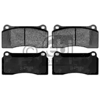 FEBI BILSTEIN 116094 Bremsbelagsatz für JAGUAR, NISSAN