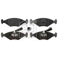 FEBI BILSTEIN 116101 Bremsbelagsatz für LANCIA, FIAT