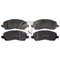 FEBI BILSTEIN 116102 Bremsbelagsatz für LANCIA
