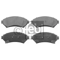 FEBI BILSTEIN 116156 Bremsbelagsatz für BUICK, OPEL
