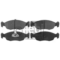FEBI BILSTEIN 116164 Bremsbelagsatz für PEUGEOT