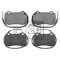 FEBI BILSTEIN 116165 Bremsbelagsatz für PEUGEOT