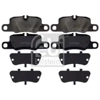 FEBI BILSTEIN 116174 Bremsbelagsatz für PORSCHE