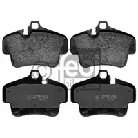 FEBI BILSTEIN 116178 Bremsbelagsatz für PORSCHE