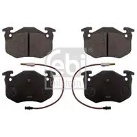 FEBI BILSTEIN 116185 Bremsbelagsatz für RENAULT