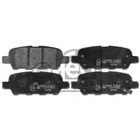 FEBI BILSTEIN 116198 Bremsbelagsatz