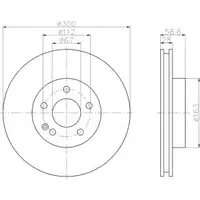 TEXTAR 93123403 Bremsscheiben 2 Stück MERCEDES-BENZ