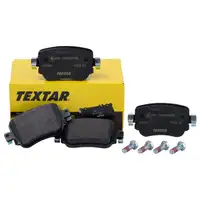 Textar Bremsenset Bremsscheiben Ø272 voll Bremsbeläge hinten Seat Leon VW Skoda