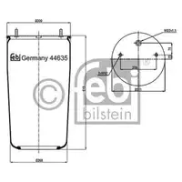 FEBI BILSTEIN 44635 Luftfederbalg
