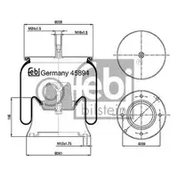 FEBI BILSTEIN 45894 Luftfederbalg