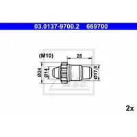 ATE 03.0137-9700.2 Rep. Satz Nachstellung