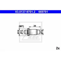 ATE 03.0137-9701.2 Rep. Satz Nachstellung