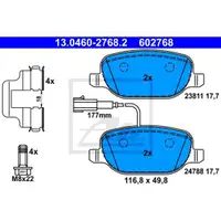 ATE 13.0460-2768.2 Belagsatz