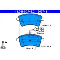 ATE 13.0460-2743.2 Belagsatz