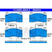ATE 13.0460-4854.2 Belagsatz