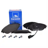 ATE Bremsenset Scheiben Ø314 belüftet Beläge Ceramic vo. Seat Alhambra VW Sharan