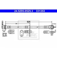 ATE 24.5295-0525.3 Bremsschlauch