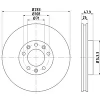 TEXTAR 92267903 Bremsscheiben 2 Stück PEUGEOT