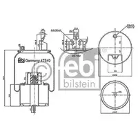 FEBI BILSTEIN 47549 Luftfederbalg