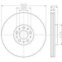 TEXTAR 92237603 Bremsscheiben 2 Stück FIAT