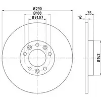 TEXTAR 92267303 Bremsscheiben 2 Stück CITROËN