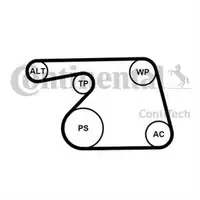 CONTINENTAL CTAM 6PK1318K2 Keilrippenriemen Kit