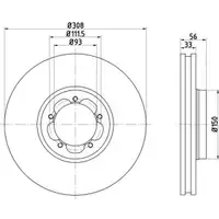 TEXTAR 92273003 Bremsscheiben 2 Stück vorne FORD