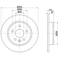 TEXTAR 92275303 Bremsscheiben 2 Stück OPEL
