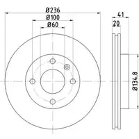 TEXTAR 92278703 Bremsscheiben 2 Stück vorne OPEL