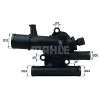 Thermostat Kühlmittel Mahle TI 214 89 Behr für Renault