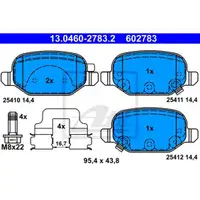 ATE 13.0460-2783.2 Belagsatz