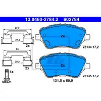 ATE 13.0460-2784.2 Belagsatz