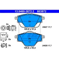 ATE 13.0460-3872.2 Belagsatz