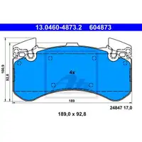 ATE 13.0460-4873.2 Belagsatz