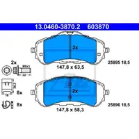 ATE 13.0460-3870.2 Belagsatz