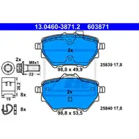 ATE 13.0460-3871.2 Belagsatz