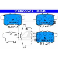 ATE 13.0460-5648.2 Belagsatz