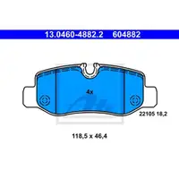 ATE 13.0460-4882.2 Belagsatz