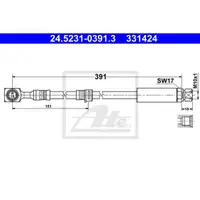 ATE 24.5231-0391.3 Bremsschlauch