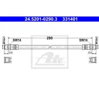 ATE 24.5201-0290.3 Bremsschlauch