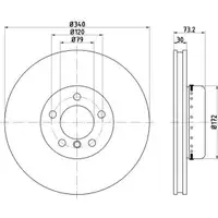 TEXTAR 92264925 Bremsscheiben 2 Stück BMW