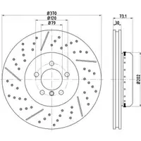 TEXTAR 92265425 Bremsscheiben 2 Stück BMW