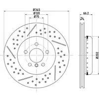 TEXTAR 92265525 Bremsscheiben 2 Stück BMW