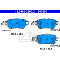 ATE 13.0460-2600.2 Belagsatz