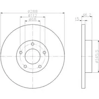 TEXTAR 92057405 Bremsscheiben 2 Stück vorne AUDI