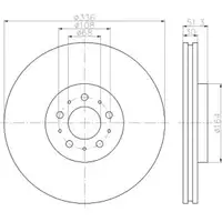 TEXTAR 92126705 Bremsscheiben 2 Stück vorne VOLVO