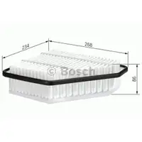 BOSCH F 026 400 171 Luftfilter S0171