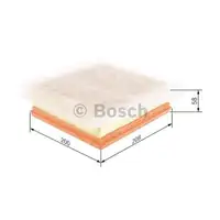 Luftfilter Bosch F 026 400 235 für Gmc für Opel für Vauxhall