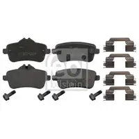 FEBI BILSTEIN 16990 Bremsbelagsatz für MERCEDES-BENZ