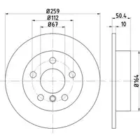 TEXTAR 92279303 Bremsscheiben 2 Stück hinten für MINI